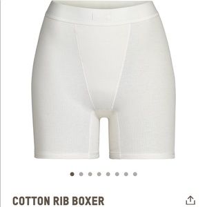 SKIMS Ribbed Boxer